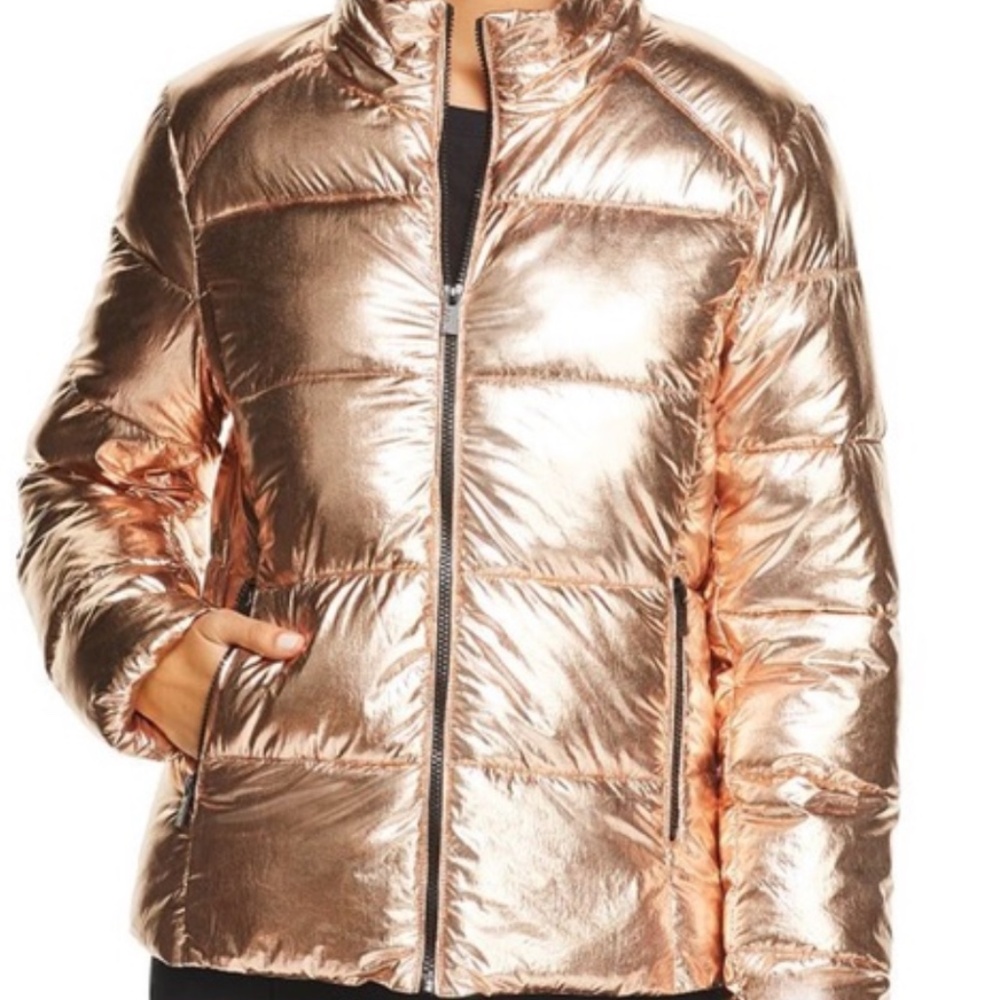 Marc Jacobs Gold Puffer
